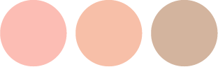 ピンク系の肌
